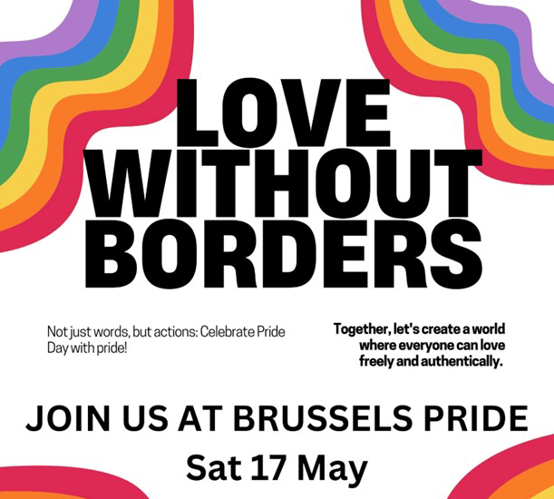 join us at Brussels pride 2025