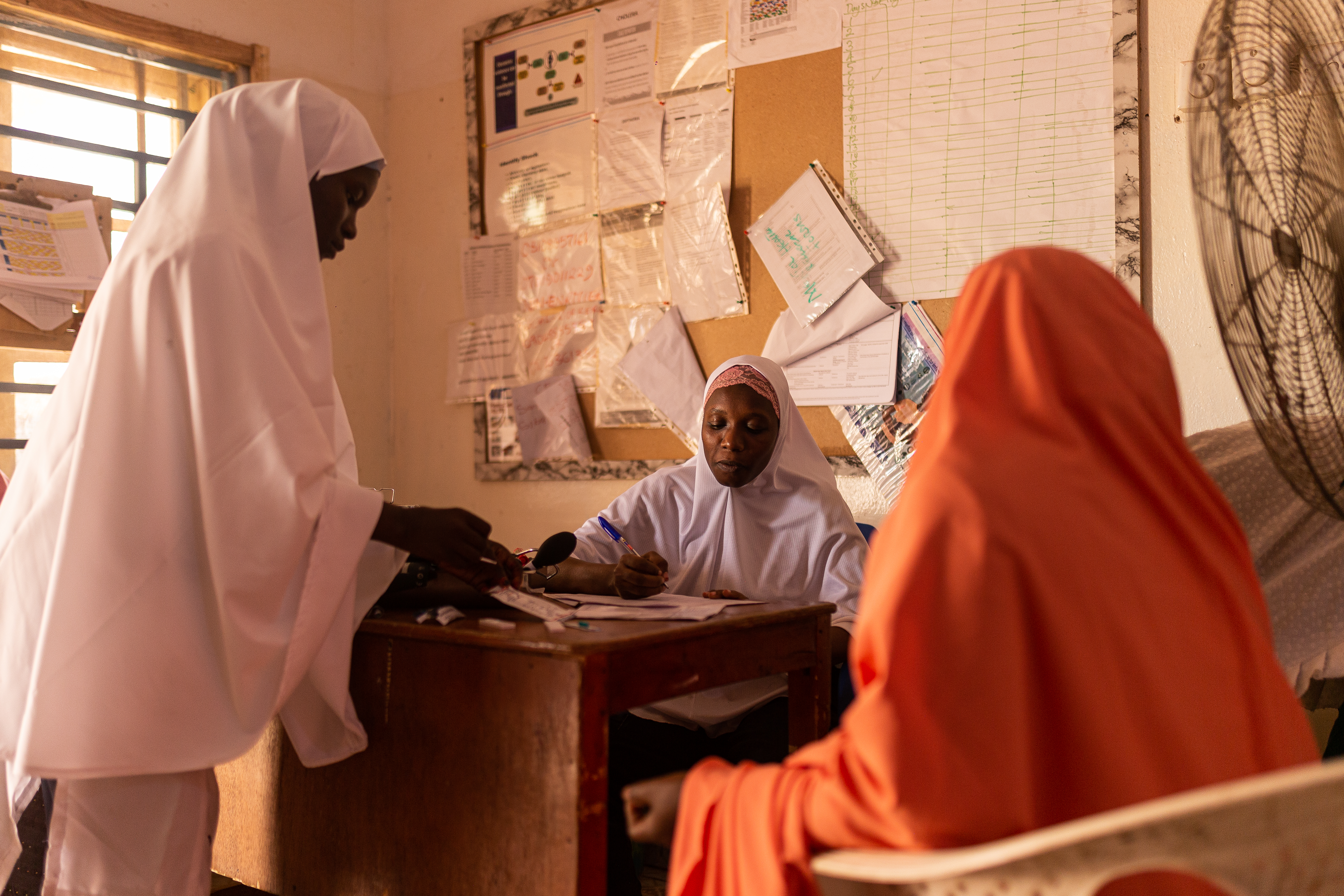 female msf workers in Nigeria