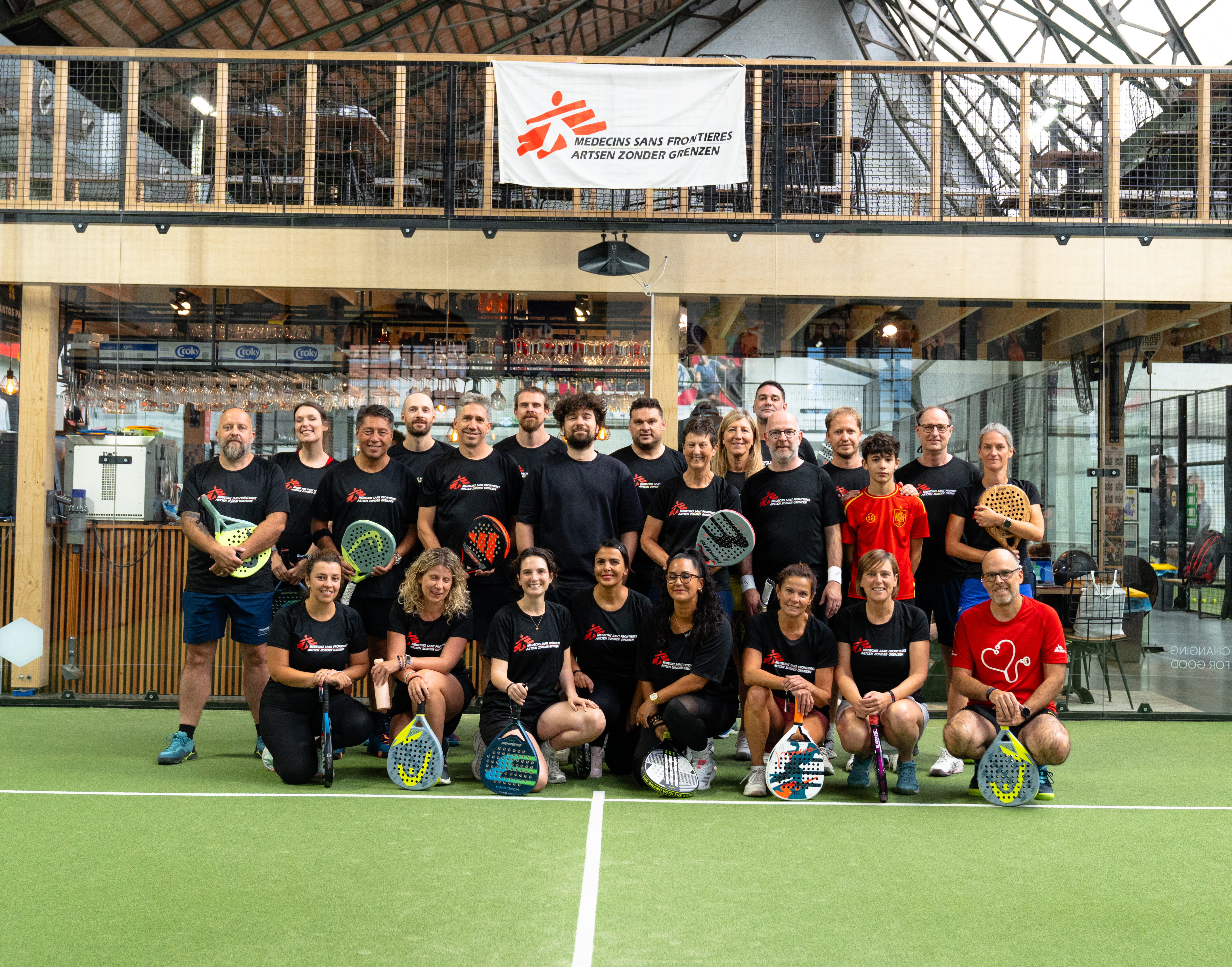 Padel toernooi Artsen Zonder Grenzen