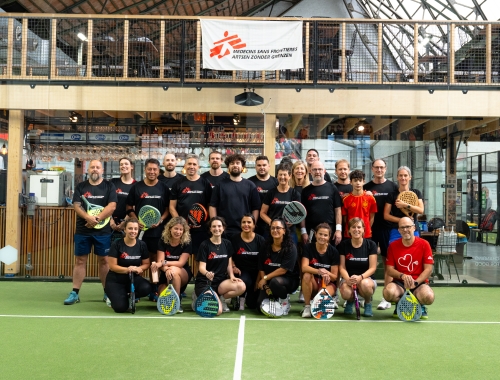 Padel toernooi Artsen Zonder Grenzen