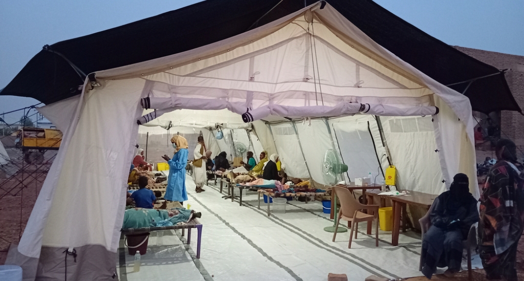 Hulp van AZG bij cholera in Soedan